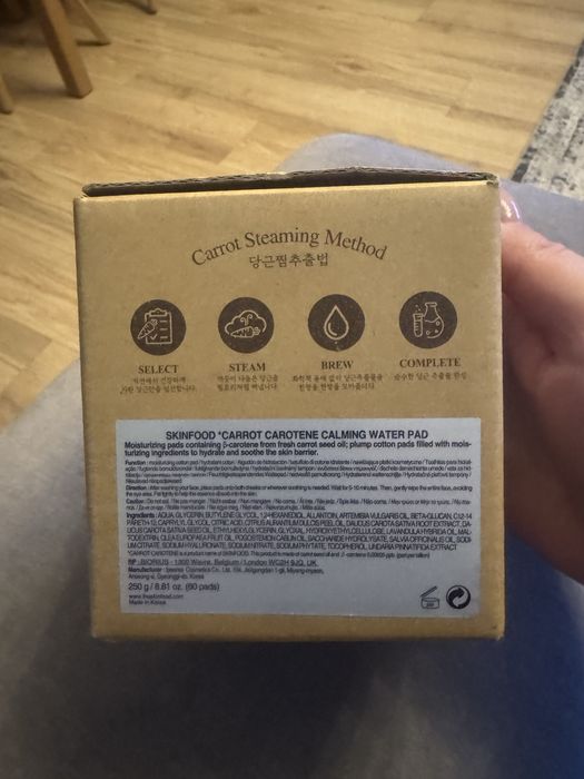 Skinfood Carrot Carotene Calming Water Pad