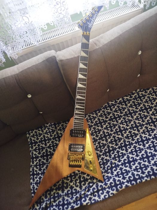 Gitara Elektryczna Jackson js32 MAH natural rhoads