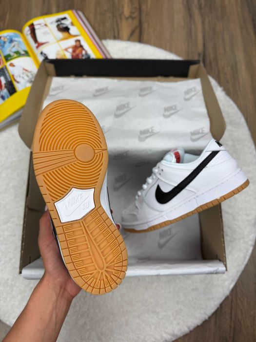 !РОЗПРОДАЖ! Nike SB Dunk White Black 36 37 38 39 40 41 найк сб данк