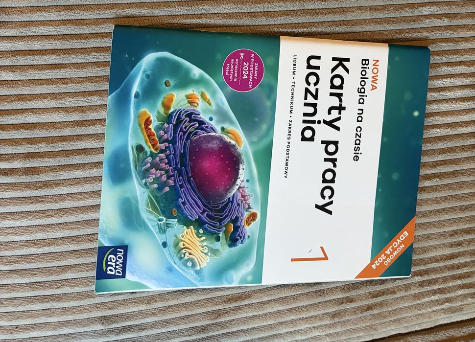 Karty pracy ucznia biologia na czasie 2024