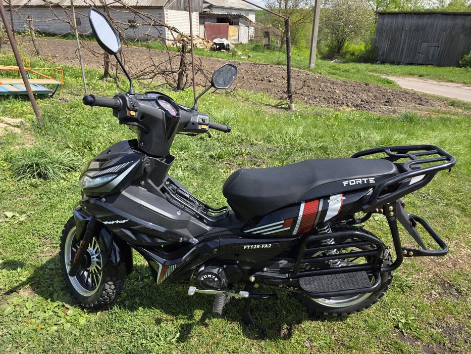 Продам мопед FT125-FA2 напівавтомат 432 км пробігу