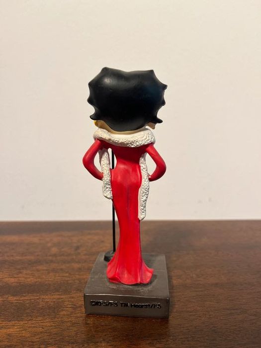 Figura Betty Boop + livros novo/Betty Boop Figure - Singer + new books