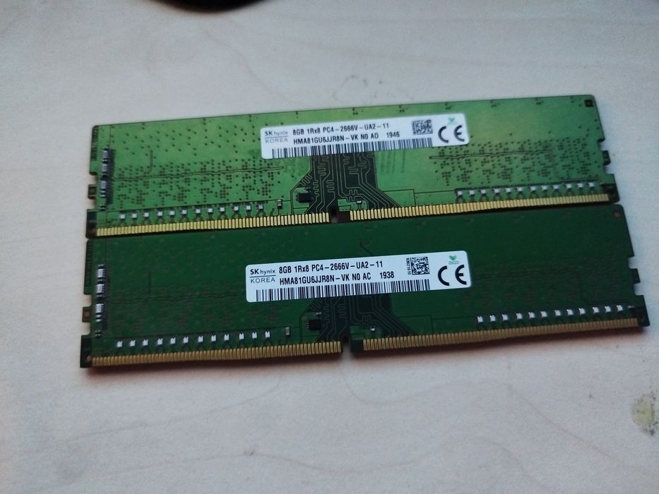 pamięć ram 2x8 (16gb) ddr4 2666mhz