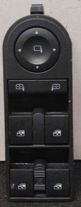 Comando / Botão / Interruptor Vidros Frente Esquerdo 13228699 - OPEL ASTRA H