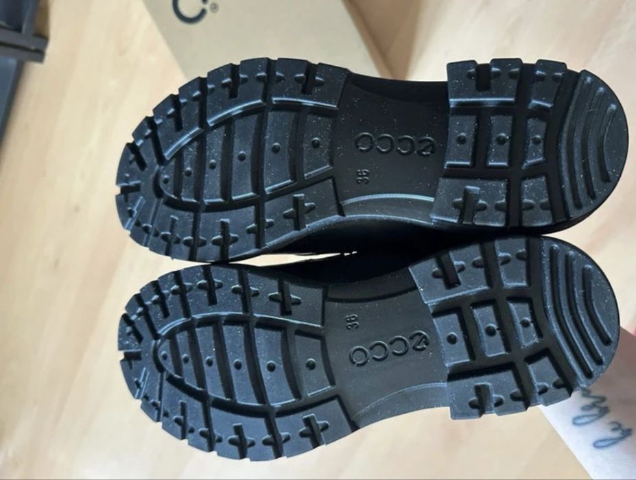 Ecco loafersy mokasyny damskie 36 czarne nowe