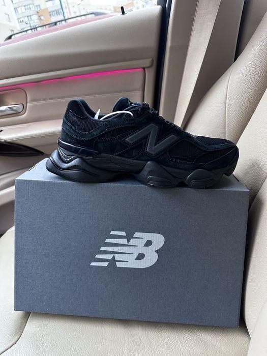 Кросівки New Balance 9060 x Triple Black 36-45 Кроссовки Нью Беланс