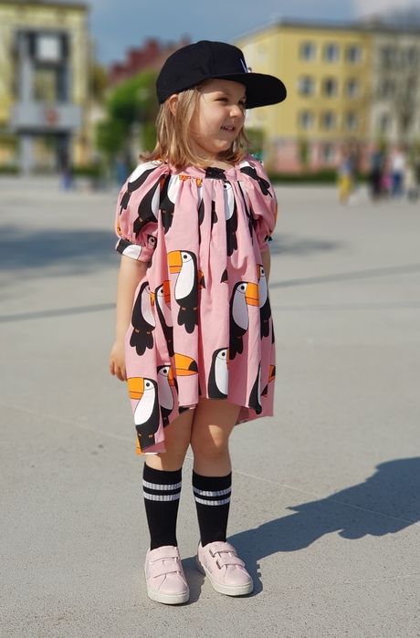 Sukienka Kukukid 110-116 Idealny stan!!!