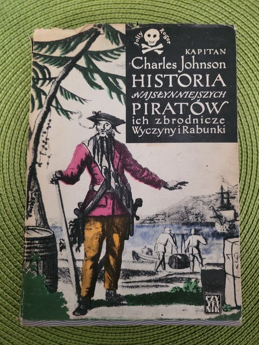 Kolekcjonerski egzemplarz  Historii piratów. 1968