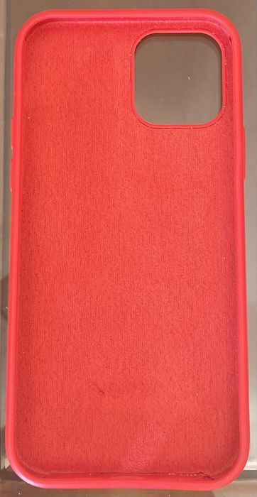 Capa vermelha para Iphone 12