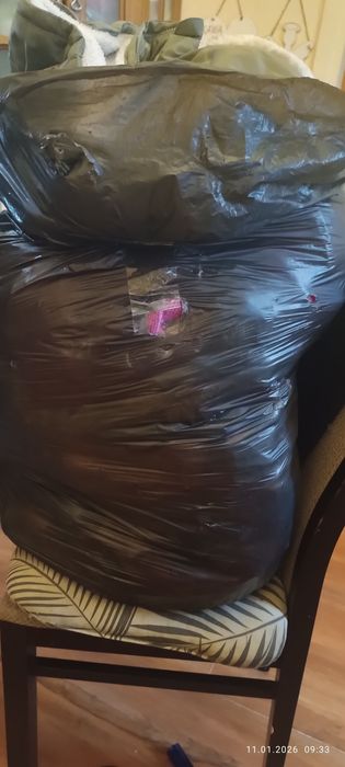 Ubranka 98-104 dziewczynka cały worek 120 l