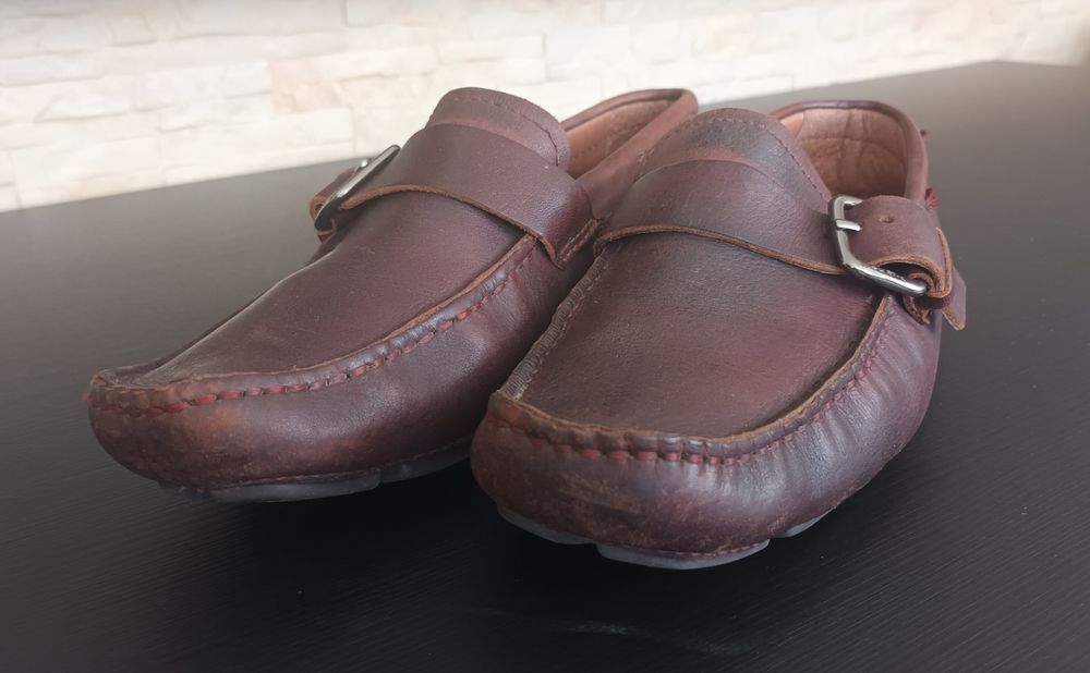 Prada mocassins pele para homem