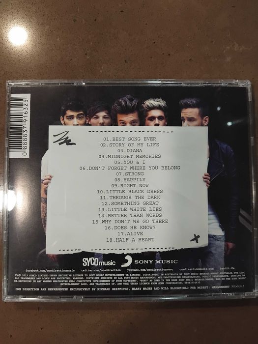 One Direction em Cd novo