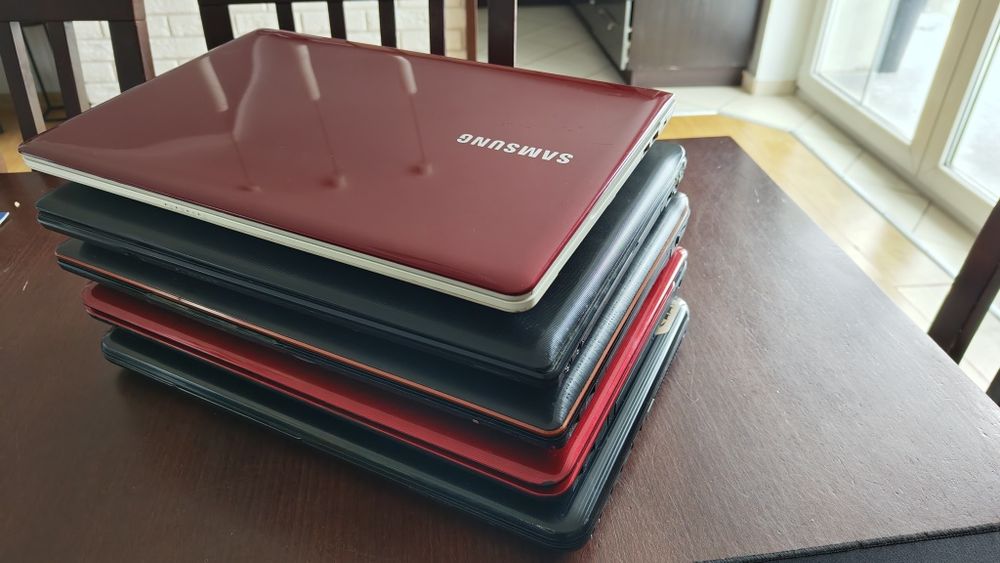 5 laptopów Samsung Toshiba Lenovo