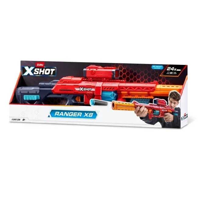 Швидкострільний бластер X-Shot Excel-S1 Ranger X8 22 патрона (36674R)