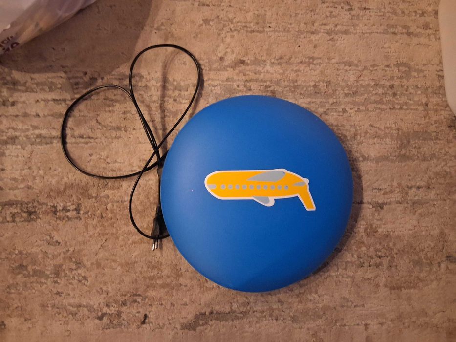 Lampka nocna samolot