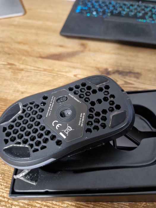 Myszka bezprzewodowa Silver Monkey X Rascal RGB (4792)