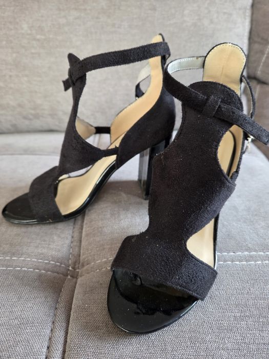 Buty damskie sandały lato obcas