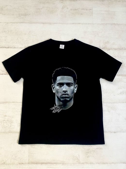 Nowa koszulka oversize z nadrukiem Bellinghama - streetwear styl