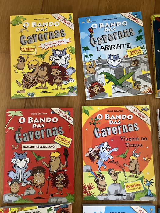 Livros Bando das cavernas