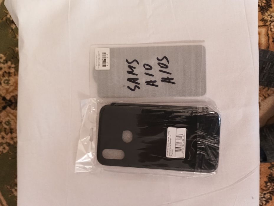 Samsung Galaxy A10s Чехол и защитное стекло.
