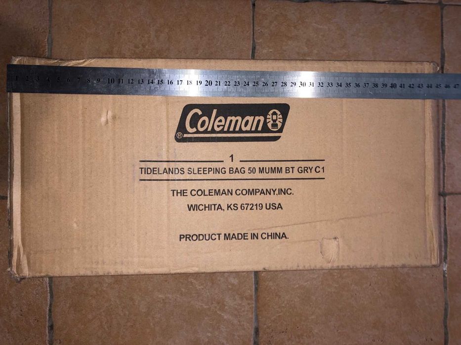 Спальный мешок Coleman Tidelands 50 degree Big & Tall Mummy Bag. New.