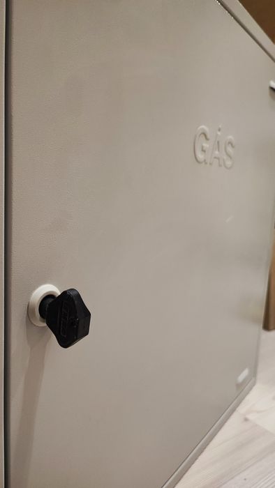 Caixa contador de gás