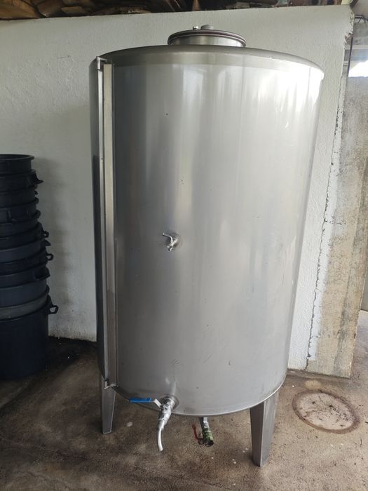 Cuba de inox 1000l