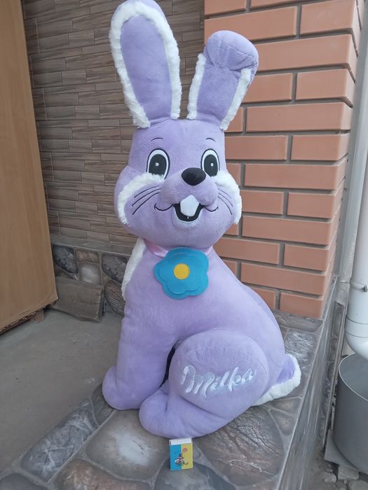 Зайчик.М'яка іграшка