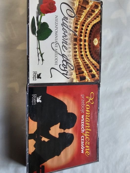 Dwa zestawy płyt ( 7 płyt cd)z muzyką Readers Digest