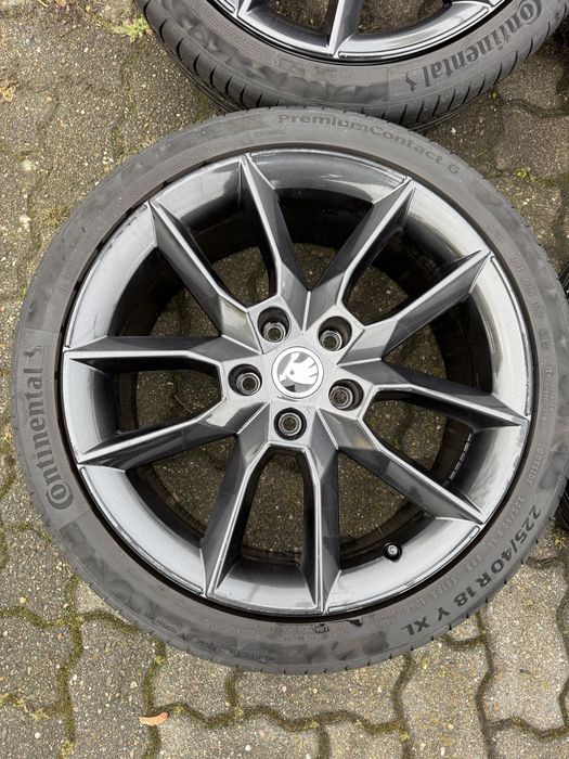 Колеса диски R18 5 112 225 40 Skoda Octavia RS октавія Golf Touran