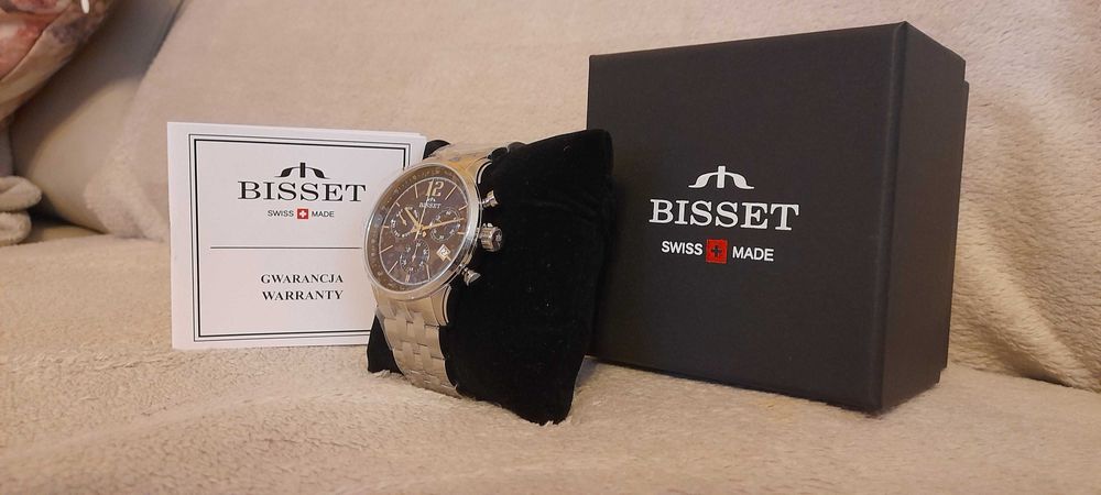 Zegarek męski BISSET swiss made