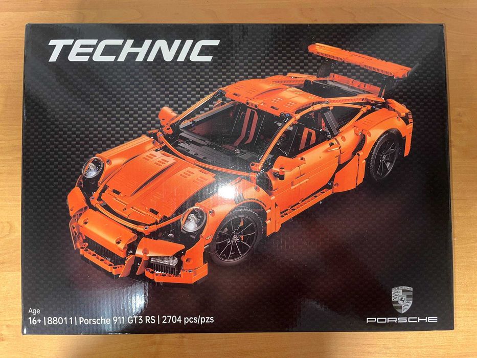 Конструктор Porshe 911 GT3 RS | Суперкар 1:8 | 2704 деталі | В Коробці