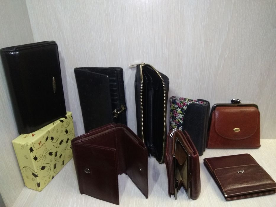Кошелёк женский,портмоне,визитница,кожа,обложка,монетница,шоппер,сумка