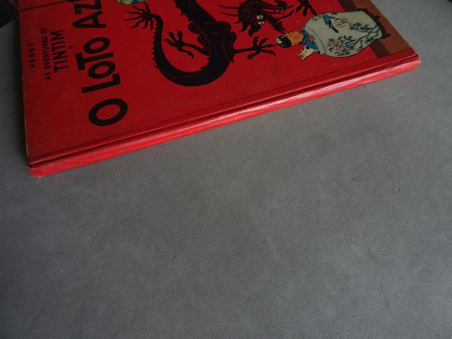 Livro Flamboyant - As aventuras de Tintim - O Loto Azul