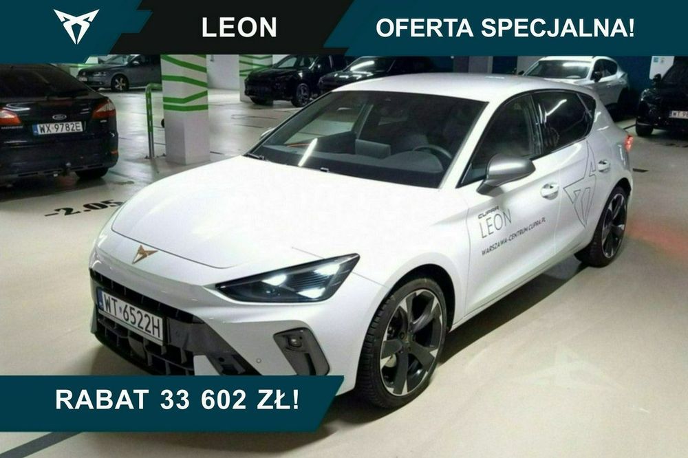Cupra Leon 150KM - DSG - Pakiet EDGE - Pakiet Zimowy - Opony zimowe gratis!