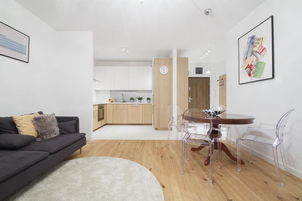 Do wynajęcia 2 pokojowe mieszkanie (46 m²) zlokalizowane w samym sercu miasta w apartamentowcu Ilumino - Widok 3