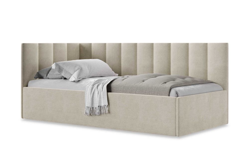 Tapczan łóżko młodzieżowe z stelażem i pojemnikiem szybka wysyłka!