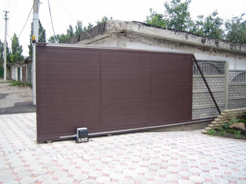 Ворота, ворота откатные, ворота филенка, автоматика для ворот.