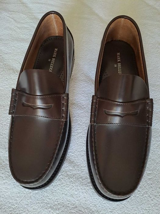 Sapatos castanhos Mark Belluci