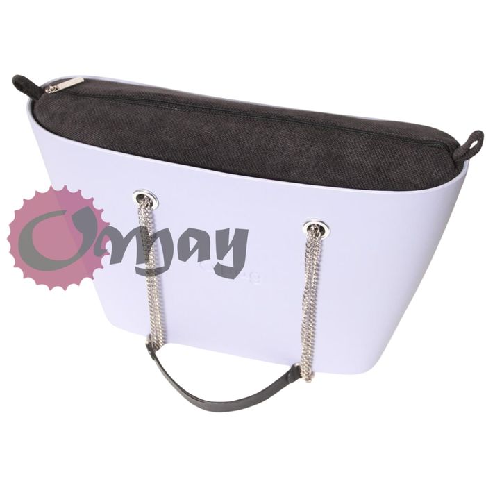 Efektowny organizer do OBAG URBAN czarna struktura wkład VIP OMAY