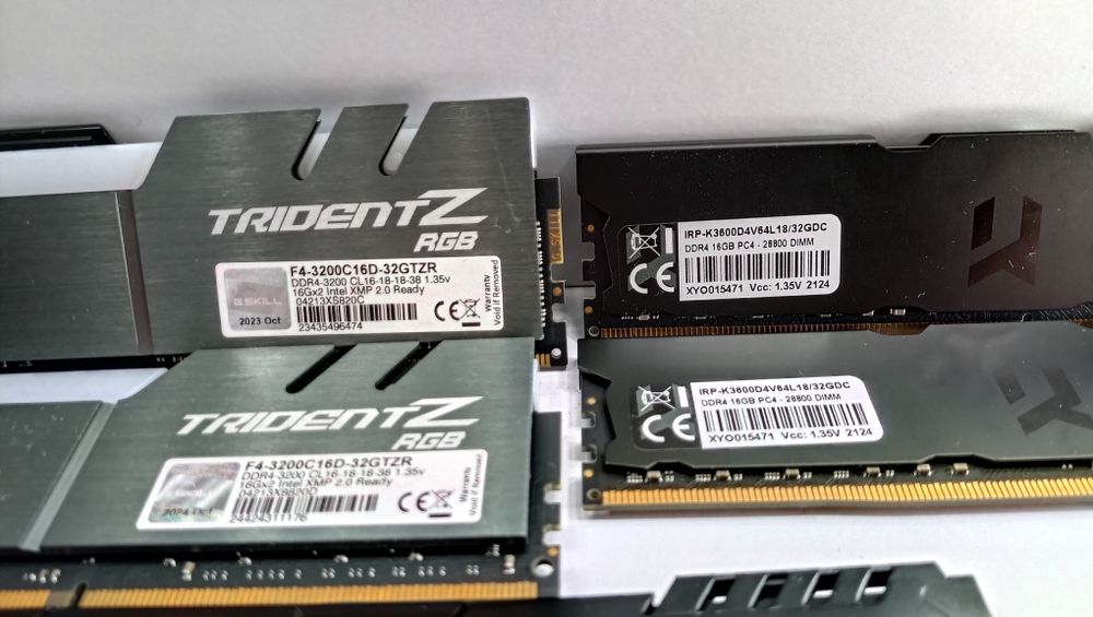 Оперативна пам'ять DDR4/3200 g skill 32gb (2х16) Goodram 32gb Опис