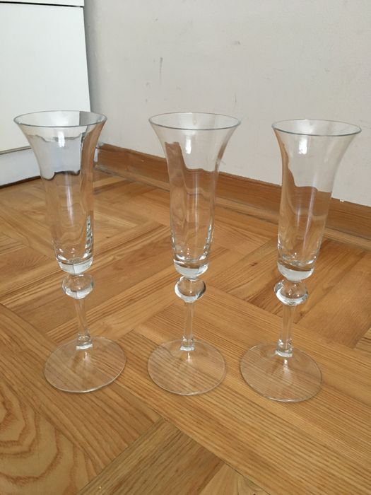 Trzy Kieliszki do szampana Bohemia Angela 190ml??