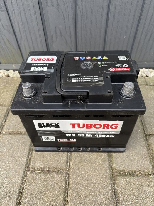 Akumulator Tuborg 12V 55Ah 480 Sen Nowy
