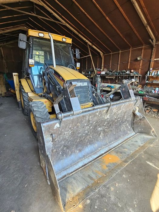 Caterpillar 428 C  Koparko-Ładowarka, doinwestowana, po zmarłym teściu