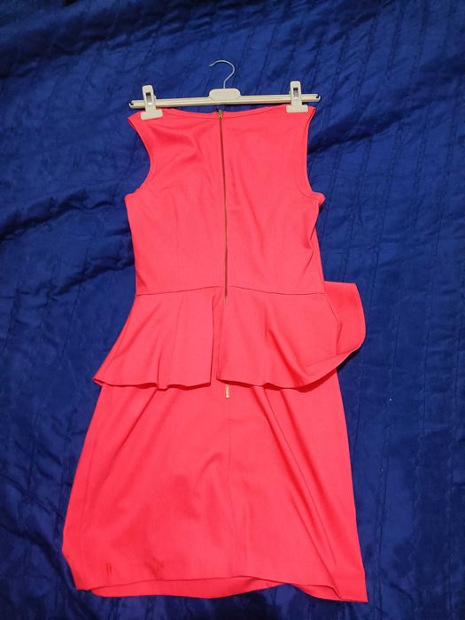 Vestido curto Rosa/Laranja da H&M - Tam. 36