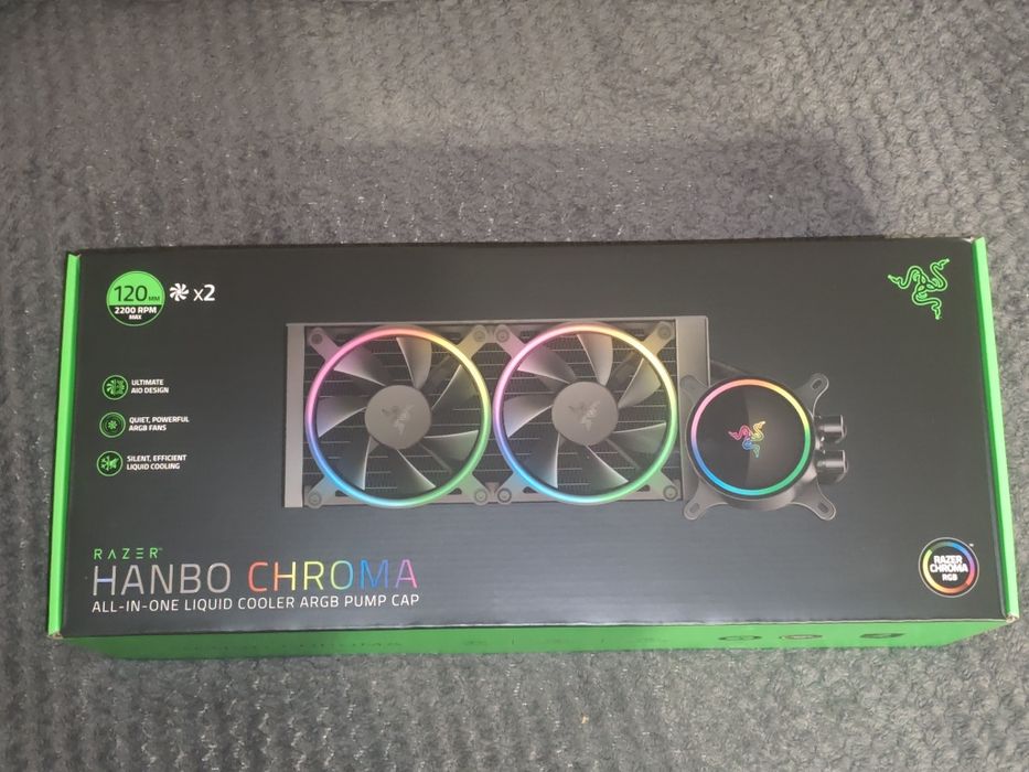 Водяне охолодження СЖО razer hanbo chroma rgb 240mm