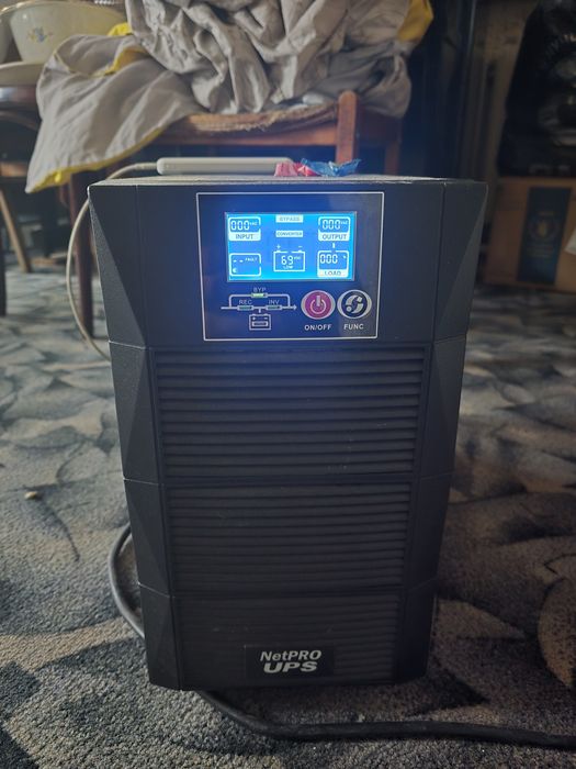 Професійний Online UPS 2000VA/1800W Чиста синусоїда(котла/сервера)
