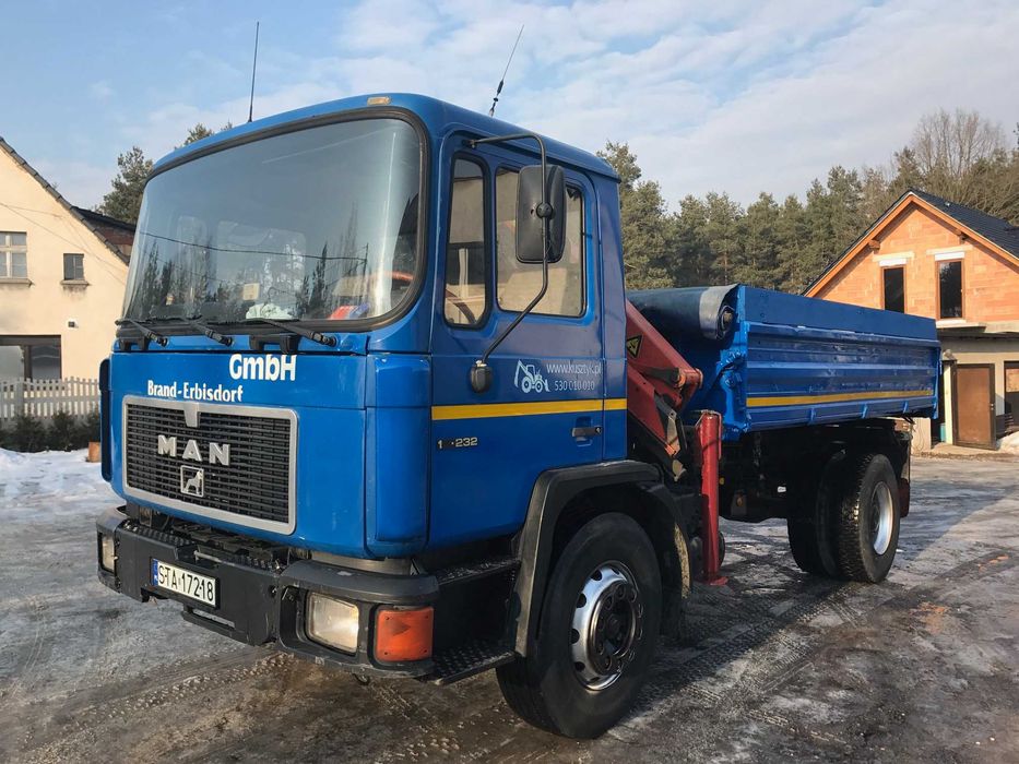 Usługi wywrotka transport HDS wanna 4oska niskopodwoziowy