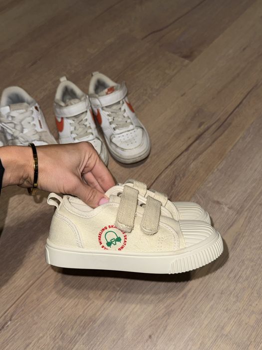 Кеди бежеві нові kiabi під zara