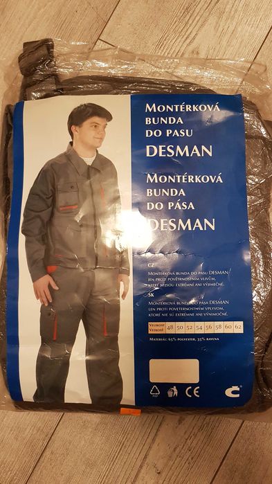 Ubranie robocze Desman - rozmiar 54 / 182 cm - NOWE!
